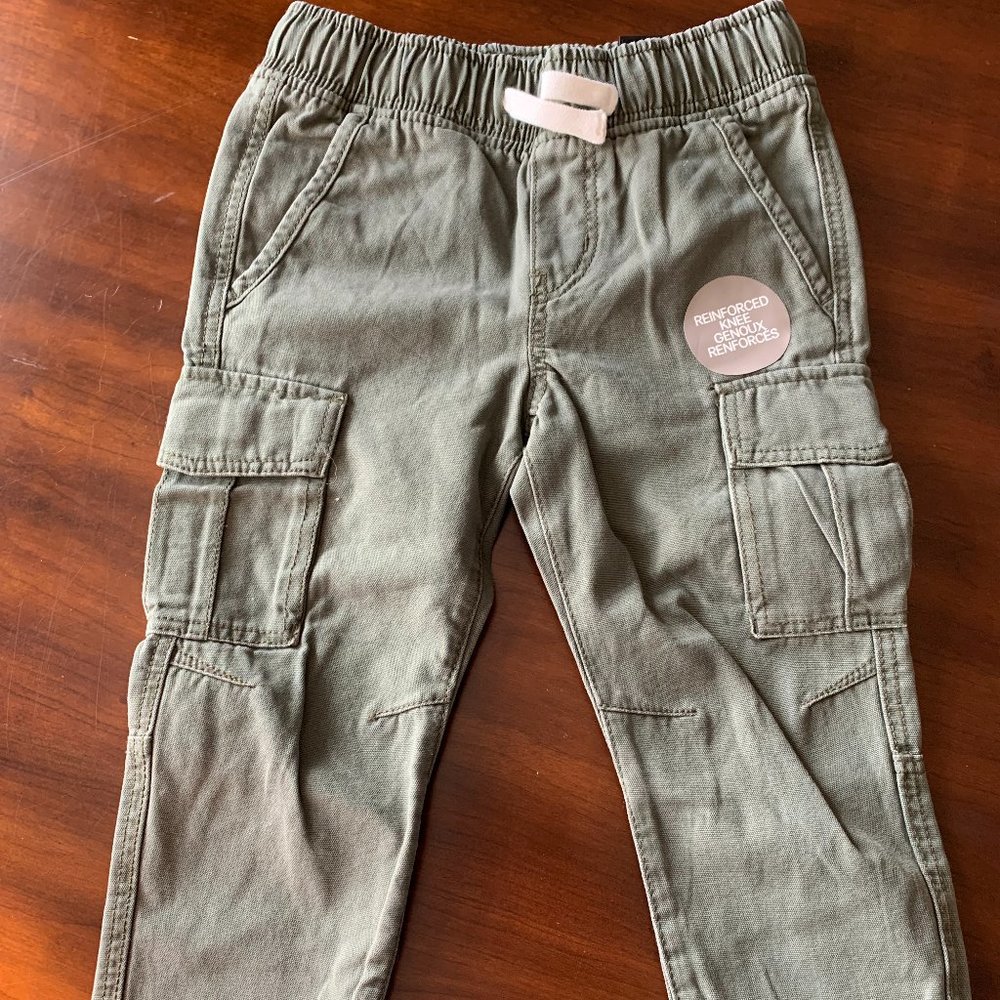 COPY - Army green cargo pants 4T